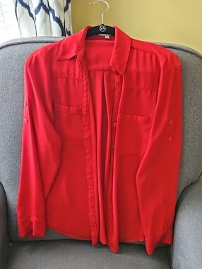 Express Red Portofino Shirt